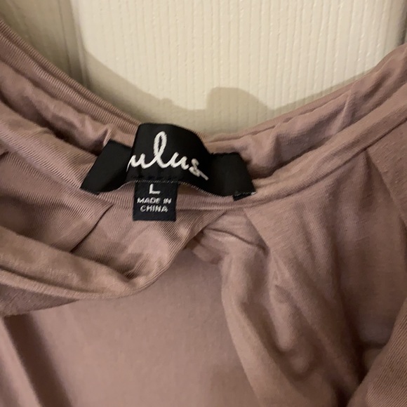 Lulu’s Tricks of the Trade Maxi Dress in Taupe. Worn once, excellent condition. - Picture 2 of 5